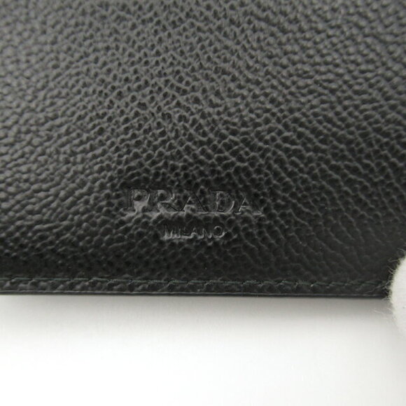 Prada Navy Blue Leather Bifold Wallet - Picture 6 of 10